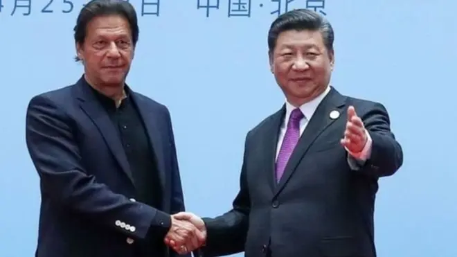 इमरान ख़ान और शी जिनपिंग
