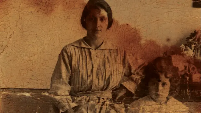 José Ameal, here with his mother,