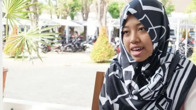 Afi Nihaya Faradisa mengatakan "Saya tidak takut" terkait berbagai cercaan menyusul tulisannya tentang toleransi.