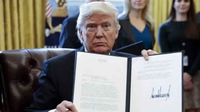 特朗普總統需要簽發很多總統行政令來兌現他在競選中做出的承諾。