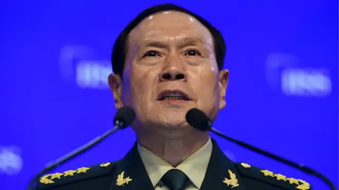 چینی جنرل امریکہ کو انتباہ کیا ہے کہ اگر امریکہ جنگ چاہتا ہے تو چیان جنگ کے لیے تیار ہے اور اگر مذاکرات چاہتا ہے تو چین کے دروازے کھلے ہیں۔