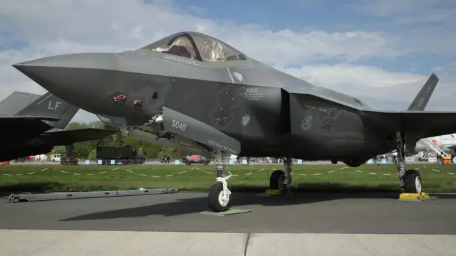 El cazabombardero F35 es el programa e armas más costoso de la historia de Estados Unidos.