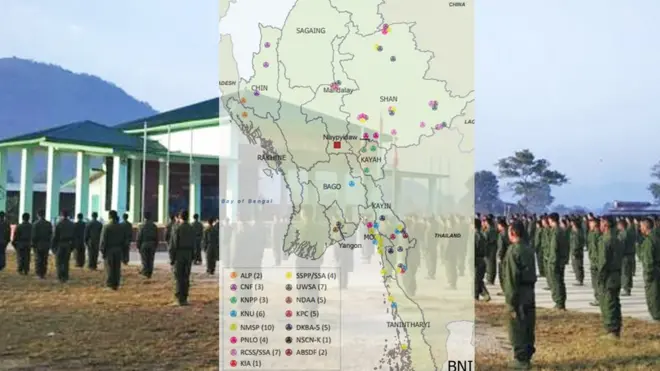 ဆက်ဆံရေးရုံးများပြ မြေပုံ (မြေပုံ - BNI)