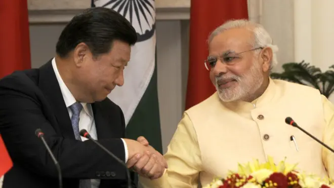 मोदी और शी जिनपिंग