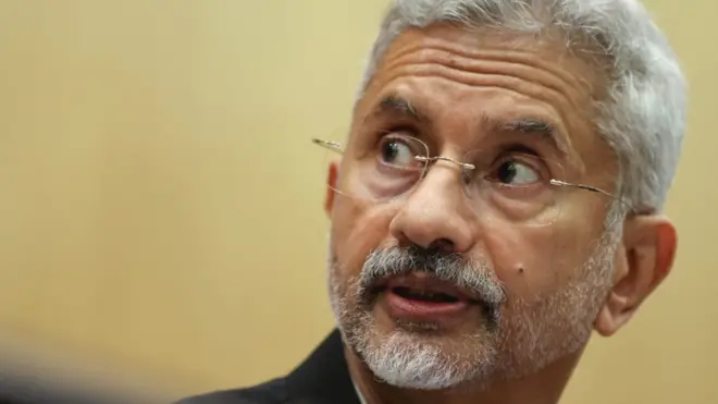 भारतीय विदेश मंत्री एस जयशंकर