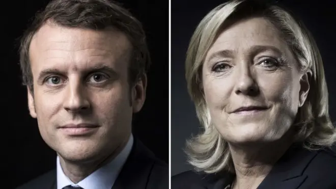 مکرون و لو پن