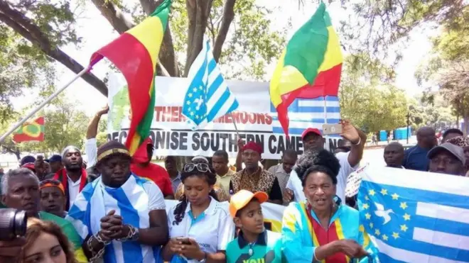 Since October 1, 2017 wey di group declare freedom from La Republic na im katakat increase for southern Cameroon