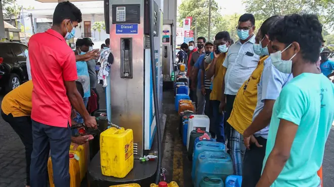 श्रीलङ्काको आर्थिक सङ्कट