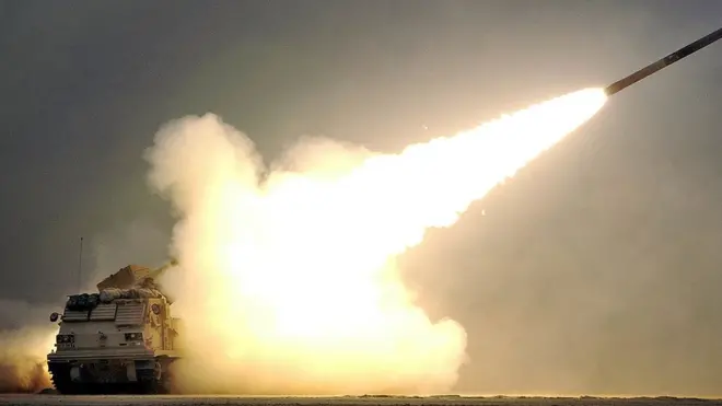 MLRS на учениях в Кувейте в 2003 году