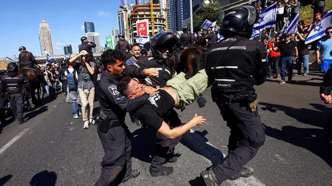 Протесты в Израиле