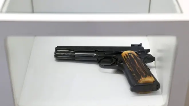 Al Capone'un en sevdiği silah olduğu söylenen Colt marka tabanca