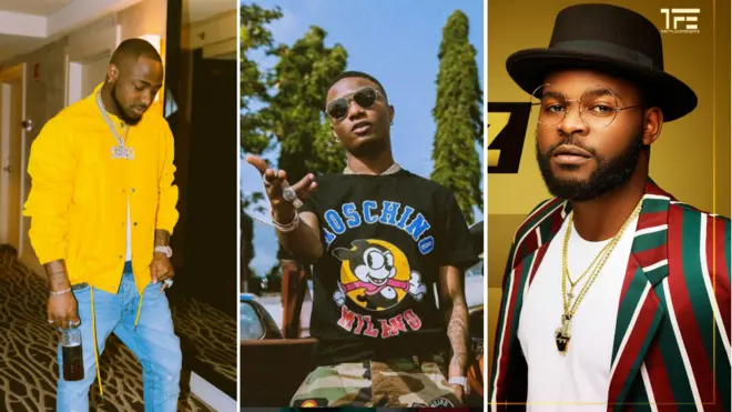 Forbes kan sara si Davido, Wizkid ati Falz lori ipa ti wọn n ko lẹ amuludun