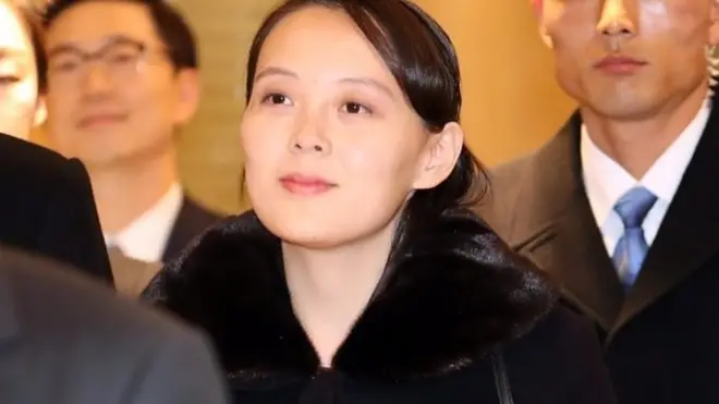 Kim Yo-jong, dadake rais wa Korea Kaskazini Kim Jong-un, amewasili nchini Korea Kusini.