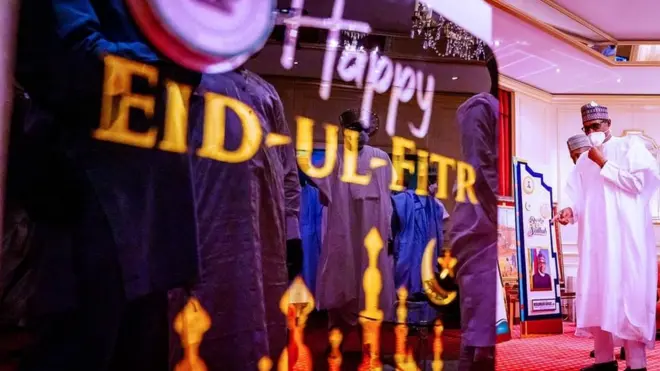 "Eid al-fitr 2021 wishes": [Eid prayers] from 'Aso Rock' and across Nigeria