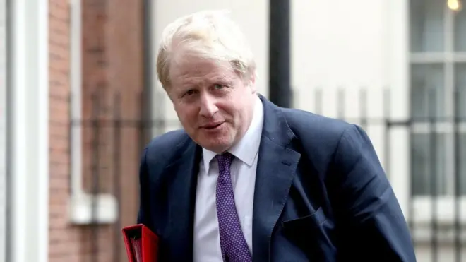 Ngoại trưởng Anh Boris Johnson có hai ngày đàm phán với các quan chức Nhà Trắng