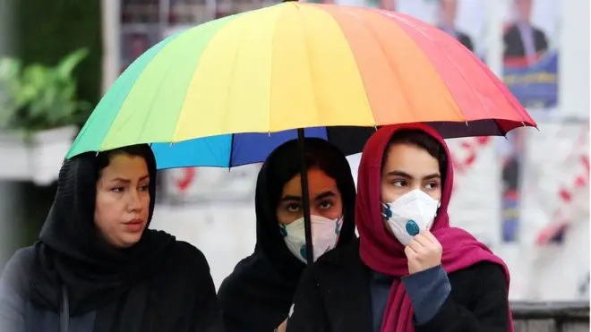 Perempuan di Iran, virus corona