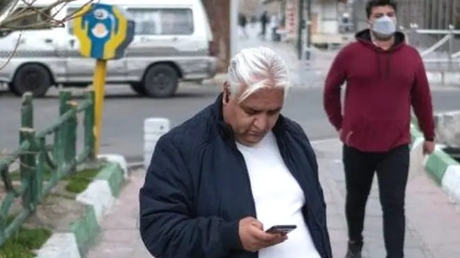 کاربر اینترنت در تهران