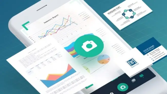 CamScanner takes photographs of documents and turns them into PDFs