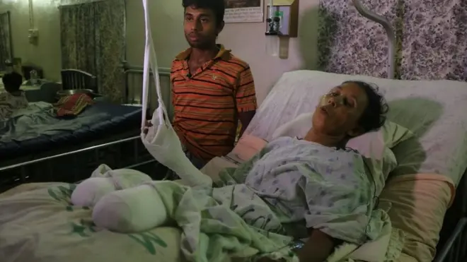 Sabequr Nahar has lost both legs