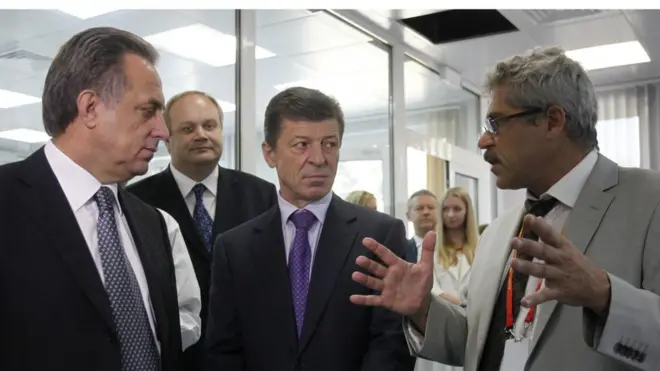 Григорий Родченков (справа) уехал из России после того, как неожиданно скончались двое его коллег по лаборатории