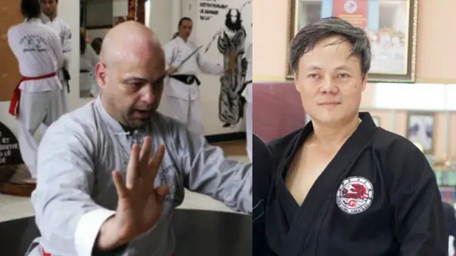 Cuộc tỉ thí giữa võ sư Pierre Francois Flores (trái) và Đoàn Bảo Châu có thể không diễn ra?