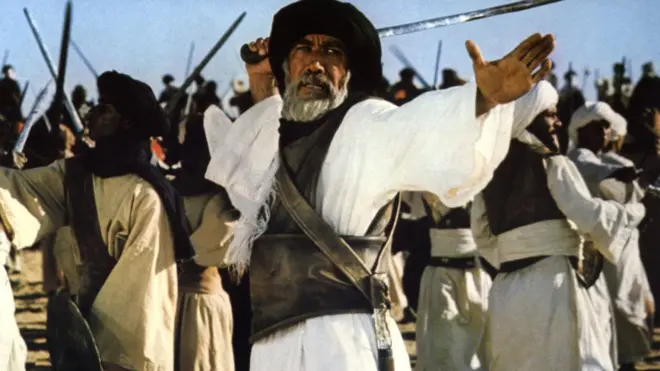 من فيلم "الرسالة" للمخرج الراحل مصطفى العقاد