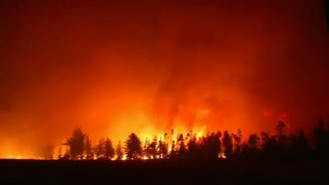 incendios en Chile