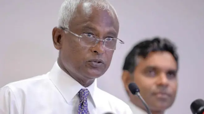 માલદીવના નવા રાષ્ટ્રપિત ઇબ્રાહિમ મોહમ્મદ સોલિહ