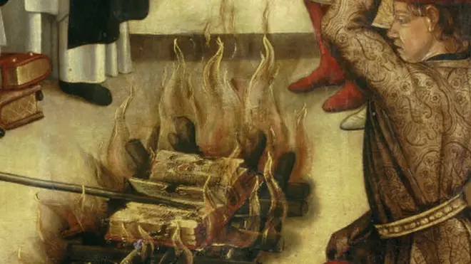 сожжение книг