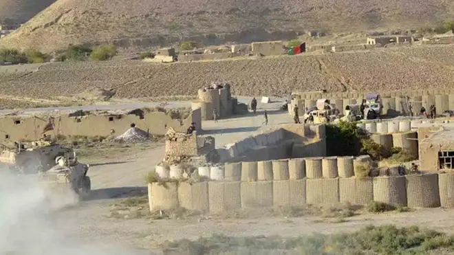 د فاریاب غورماچ کې د افغان پوځ یوه ډه (د ارشیف عکس)