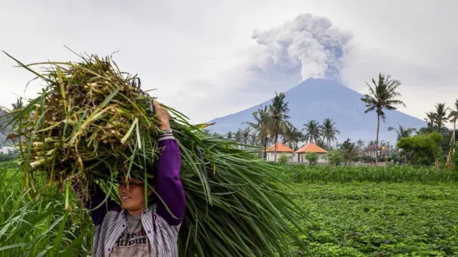 Letusan Gunung Agung di Bali tidak melibatkan AHA Centre.