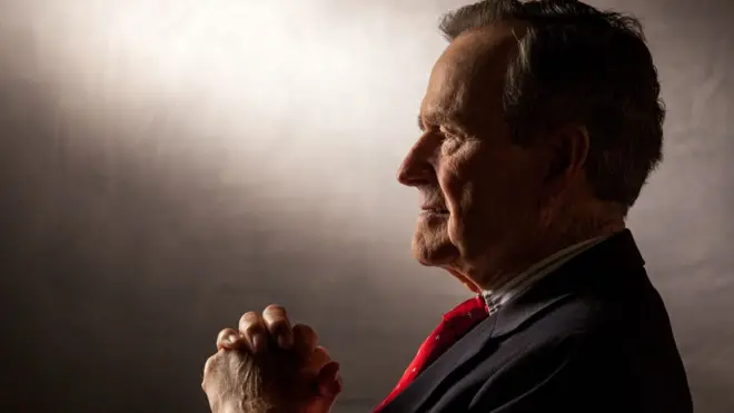 George HW Bush in 2011
