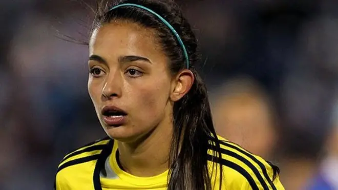 Isabella Echeverri es una de las jugadoras que ha denunciado malos tratos en la selección de Colombia.