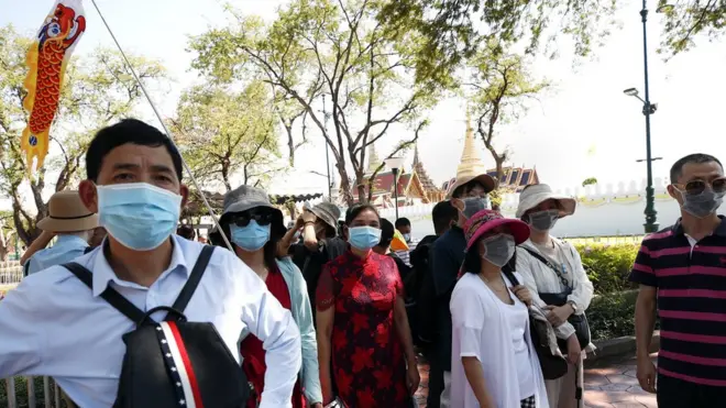 นักท่องเที่ยวจีนหน้าวัดพระแก้ว