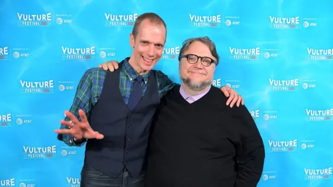 Doug Jones y Guillermo del Toro han colaborado desde 1997 en diversas cintas, como "El laberinto del fauno"
