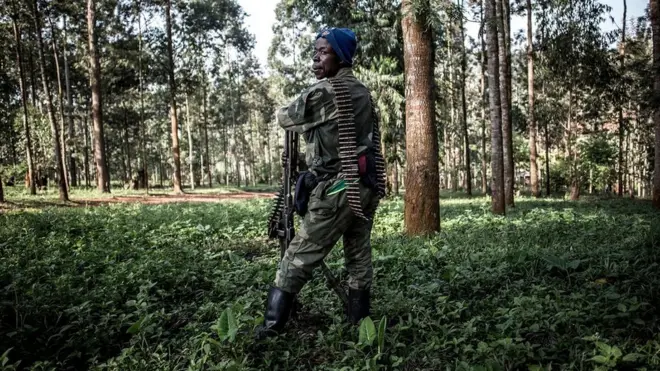 Umusirikare wo mu ngabo za Kongo acunze umutekano mu gace ka Beni mu burasirazuba bw'igihugu