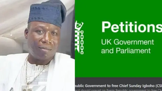 Free Sunday Igboho: Ẹ jọ̀wọ́ ẹ ba wa gba Sunday Igboho silẹ, agbẹnusọ rẹ koiki ke bòsí si ìjọba ilẹ̀ Gẹ̀ẹ́sì