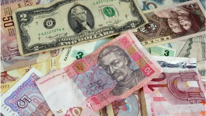 гривні-долари