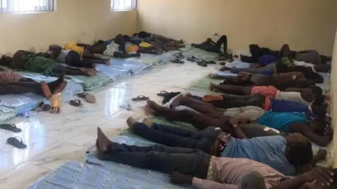 Some of di rescued students