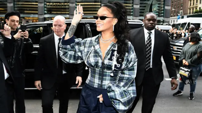 Rihanna, ici le 13 octobre 2017 à New York.