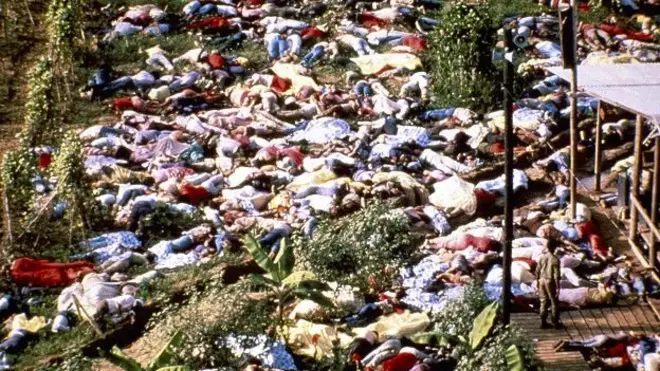 Esta fue la primera imagen que se encontraron las autoridades que llegaron al lugar.