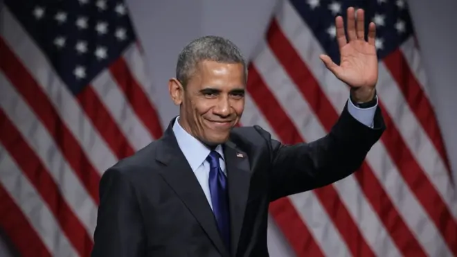 Presiden kulit hitam pertama di AS ini, yang sekarang berusia 55 tahun, terpilih pada 2008 dengan pesan untuk memberikan harapan dan perubahan.