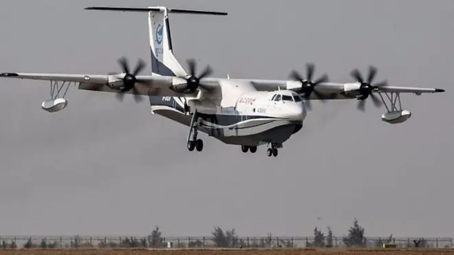 أكبر طائرة برمائية في العالم.