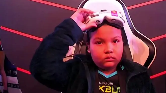 중국에서 열린 드론 레이싱 대회