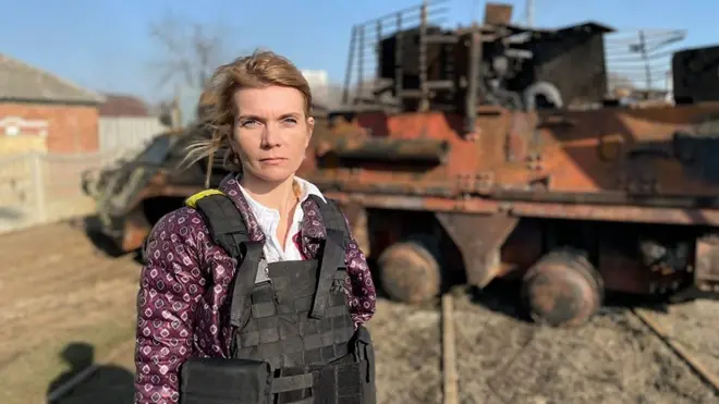 Ukrajinka ostala u Harkovu da bi zabeležila upotrebu kasetnih bombi