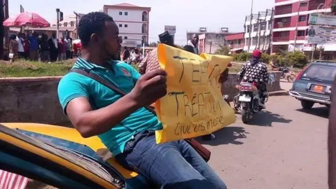 Mancho Bibixy before e arrest