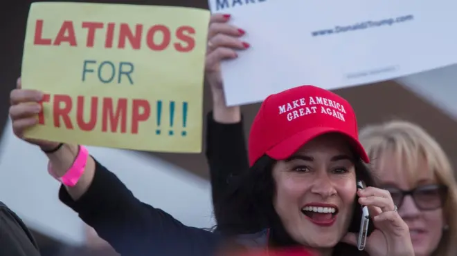 Donald Trump afirma que los hispanos prefieren que los llamen latinos.