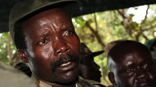 Joseph Kony kiongozi wa waasi wa LRA