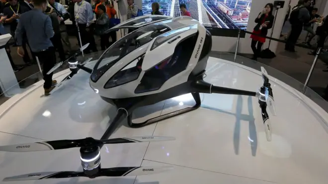 اس ڈرون کو پہلی مرتبہ ٹیکنالوجی کے میلے سی ای ایس میں دوہزار سولہ میں پیش کیا گیا تھا