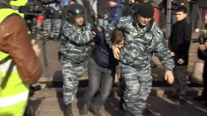 Митинг в Москве